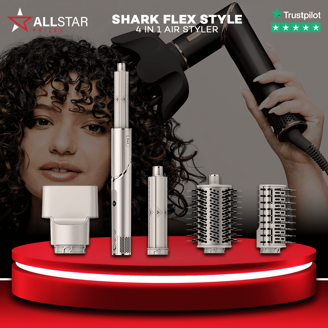 SHARK FlexStyle 4-in-1 Air Styler & Hair Dryer For Straight & Wavy