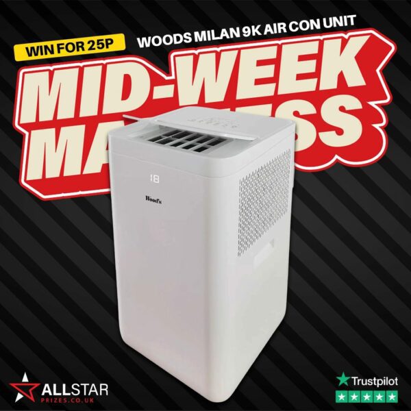 Woods Milan 9K Air Conditioner All Star Prizes