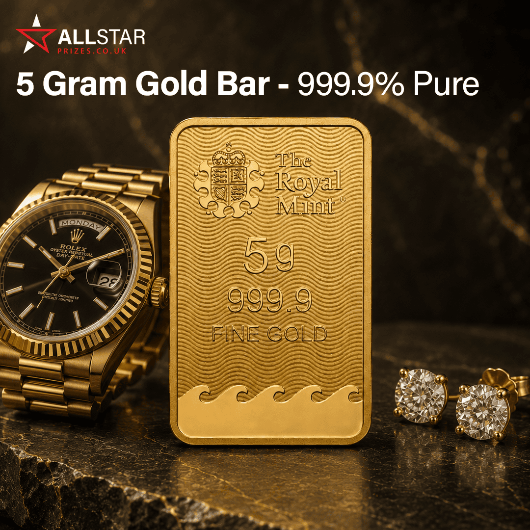 5 Gram Fine Gold Bar