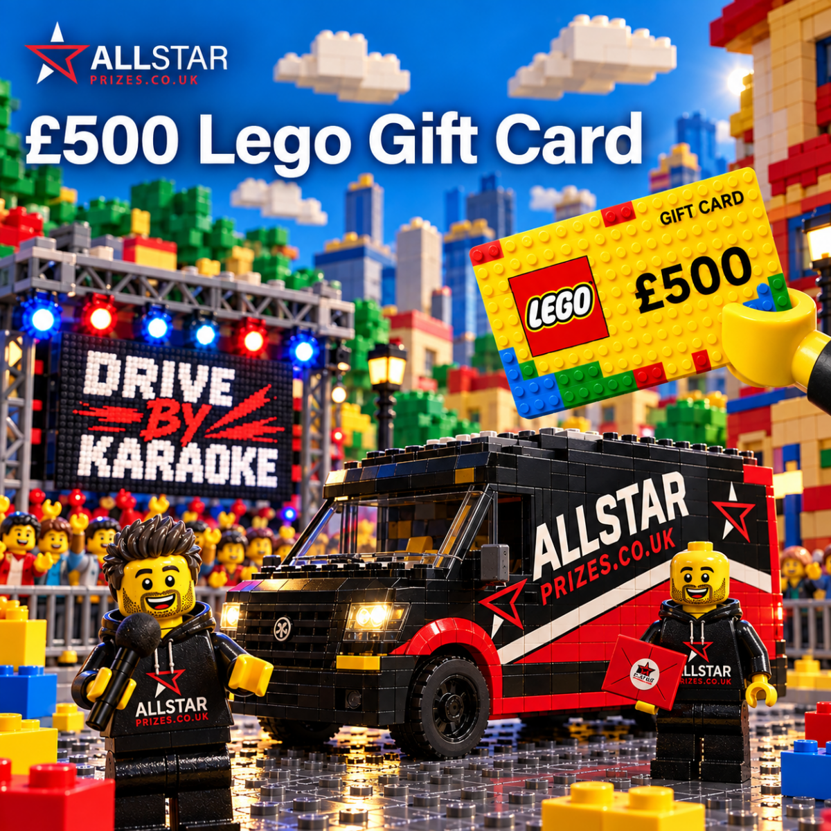 🧱 £500 Lego Gift Card