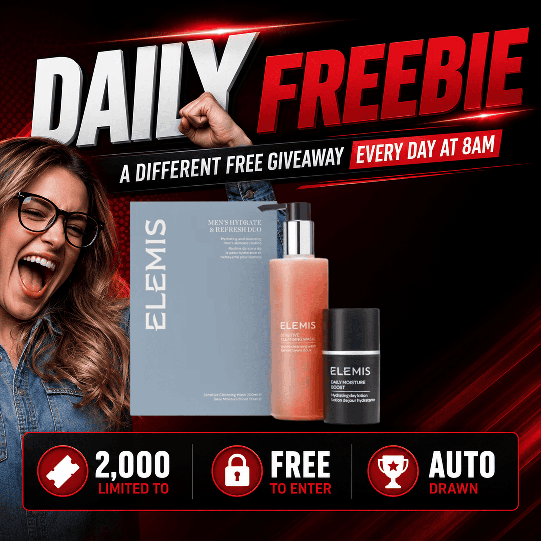 🎁 DAILY FREEBIE – ELEMIS Men’s Hydrate & Refresh Gift Set🎁