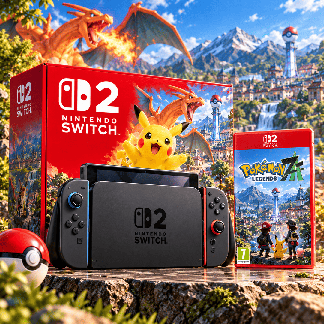 Nintendo Switch 2 + Pokemon Legends: Z-A Bundle For Just 49P
